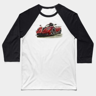 Pagani Zonda Baseball T-Shirt